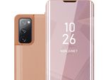 Cadorabo Custodia Per Telefono Cellulare Per Samsung Galaxy S20 Fe In Rosa Cover Backcover Protettiva Custodia A Libro