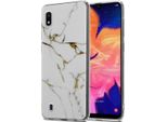 Cadorabo Custodia Protettiva Per Samsung Galaxy A10 / M10 In Tpu Bianco Custodia Per Cellulare Custodia Cover