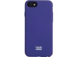 Colour Block, Custodia Protettiva Per Apple Iphone SE/8/7/6S/6, Rigida, Morbida, Viola