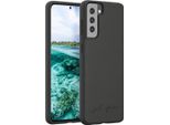 Just Green, Cover Riciclabile Per Samsung Galaxy S21+ 5G Natura, Nero