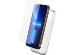Bigben Connected, Custodia In Tpu Per Apple Iphone 13 Pro Max E Protezione Dello Schermo In Vetro Temperato, Trasparente