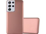 Cadorabo Custodia Protettiva Per Samsung Galaxy S22 Ultra In Rosa Custodia Per Cellulare Custodia In Silicone Tpu Cover Case
