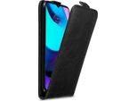 Cadorabo Cover Per Motorola Moto E20 / E30 / E40 Cover Protettiva In Nero Flip Case Custodia Per Cellulare Case Cover