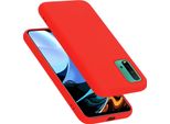 Cadorabo Custodia Protettiva Per Xiaomi Redmi 9T / Poco M3 Custodia In Rosso Telefono Cellulare Custodia Cover Tpu Etui