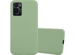 Custodia Cadorabo Per Oppo A36 / A76 / A96 4G / K10 4G / Realme 9I Custodia Protettiva In Verde Custodia Per Cellulare Custodia In Silicone Tpu Custodia