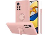 Cadorabo Custodia Per Xiaomi Poco M4 Pro 5G Custodia Protettiva In Rosa Custodia Per Cellulare Tpu Etui Custodia Cover