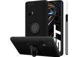 Cadorabo Custodia Per Realme Gt / Gt Neo 2T / Q3 Pro Custodia Protettiva In Nero Custodia Per Cellulare Tpu Custodia Cover