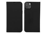 DBRAMANTE1928, Custodia Folio Per Apple Iphone 14 Plus Modello Oslo In Con Portacarte, Nero