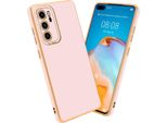 Cadorabo Custodia Per Huawei P40 Custodia Protettiva In Rosa Custodia Del Telefono Cellulare Custodia Cover Case Tpu Camera Protection