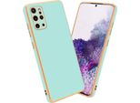 Cadorabo Cover Protettiva Per Samsung Galaxy S20 Plus Cover In Verde Cover Per Telefono Cellulare Tpu Silicone Fotocamera Protezione Caso