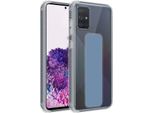 Cadorabo Custodia Protettiva Per Samsung Galaxy A71 4G Custodia In Blu Custodia Tpu Silicone Cover Funzione Stand
