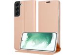 Cadorabo Custodia Per Cellulare Per Samsung Galaxy S22 Plus Custodia Protettiva In Rosa Cover Etui Book Case Booklet