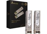 Extralink Sfp 1.25G 2Er-Pack Moduł Sfp, 1,25Gbps, Lc/Upc, 850Nm, 550M, Multimodale, Dom