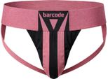 Barcode Berlin - Intimo Da Uomo Sospensorio - Jockstrap Zuri Brownishpurple/Black - 1X Taglia S