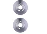 2 Dischi Freno Anteriori Hella Per Mercedes 190 (W201)