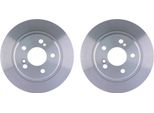 2 Dischi Freno Posteriori Hella Per Mercedes 190 (W201) Sl (R129)