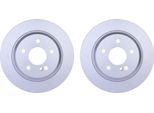 2 Dischi Freno Posteriori Hella Per Mercedes S-KLASSE
