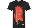 Maglietta Star Wars Darth Vader Lightsaber Uomo NS4120 (M) (Colorata)