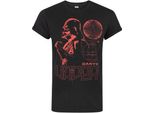 Maglietta Star Wars One Darth Vader Uomo NS4128 (S) (Nero/Rosso)