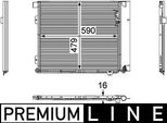 Mahle Ac 126 000P Condensatore Climatizzatore Condensatore Climatizzatore Per Man Tgl I + Essiccatore