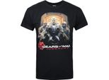 Gears Of War - Maglietta "Judgement"" Da Uomo NS5574 (S) (Nero)"