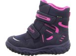 Superfit 1-809080-8020 Stivali Invernali Con Velcro Da Bambina Husky Blu Scuro, Blu, Misura 25