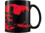 Batman - Tazza Da Caffè PM3855 (Taglia Unica) (Nero/Rosso)