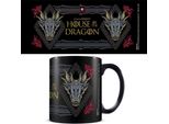 House Of The Dragon - Tazza Da Caffè, Elaborata PM4588 (Taglia Unica) (Nero)