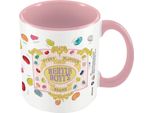 Harry Potter - Tazza Da Caffè "Bertie Botts Every Flavour Beans"", Interno Bicolore PM4717 (Taglia Unica) (Bianco/Rosa)"