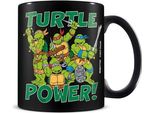 Teenage Mutant Ninja Turtles - Tazza Da Caffè "Classic"" PM6011 (Taglia Unica) (Nero/Verde)"