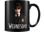 Wednesday - Tazza Da Caffè Friendship PM5939 (12 Cm X 10,5 Cm X 8,7 Cm) (Nero)