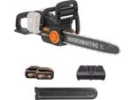 Motosega A Batteria Worx WG385E Nitro 40V Con Motore Brushless E Lunghezza Di Taglio Di 40 Cm