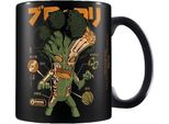 Ilustrata - Tazza Da Caffè "Broccozilla X-Ray"" PM7344 (Taglia Unica) (Nero)"