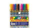 Set Di Penne Gel Glitterate 12 Colori 80785