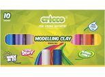 Argilla Da Modellare 10 Colori Cricco
