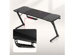 Huzaro Hero 4.8 Black - Gaming Desk