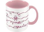 Gli Aristogatti - Tazza Da Caffè PM9252 (Taglia Unica) (Bianco/Rosa)