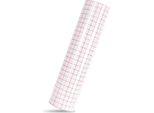 Loklik SG-ZYZ-0028-US-L-B2B, Rotolo Di Vinile Resistente Al Calore, Vinile Liscio A Trasferimento Termico, Rosso, Bianco, Motivo, 300 Mm, 3000 Mm