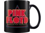 Pink Floyd - Tazza Da Caffè, Logo Retrò, Ceramica PM10862 (Taglia Unica) (Rosso)