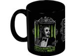 Beetlejuice - Kaffeebecher "Ghost With The Most"" PM11164 (12 Cm X 10,5 Cm X 7 Cm) (Schwarz/GrüN)"