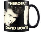 David Bowie - Tazza Da Caffè "Heroes"" PM10961 (Taglia Unica) (Nero)"