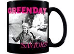 Green Day - Tazza Da Caffè "Saviors"", Logo PM10983 (Taglia Unica) (Nero/Rosa/Bianco)"