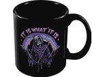 Threadless - Tazza Da Caffè "It Is What It Is"" PM11376 (Taglia Unica) (Nero)"