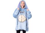Winnie The Pooh - Felpa Con Cappuccio Da Donna NS8741 (Taglia Unica) (Blu)