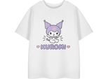 Hello Kitty - Maglietta Per Bambina NS8891 (116) (Bianco)