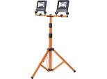Osram Led Luce Da Lavoro A Treppiede 2X30W 840, 4000K Bianco Freddo, 5400 Lm, IP65, Regolabile In Altezza 1,8 M, 360°