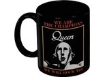 Queen - Tazza Da Caffè, Robot, 325 Ml PM12222 (12 Cm X 8,7 Cm X 10,5 Cm) (Nero)