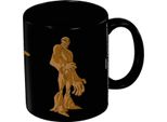 Dc Comics - Kaffeebecher, Logo, Clayface PM12327 (12 Cm X 8,7 Cm X 10,5 Cm) (Schwarz)