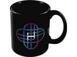 K-Pop Demon Hunters - Tazza Da Caffè, Logo, Huntr/X PM12503 (Taglia Unica) (Nero)