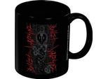 Bullet For My Valentine - Tazza Da Caffè "Red Logo"" PM12462 (Taglia Unica) (Nero/Rosso)"